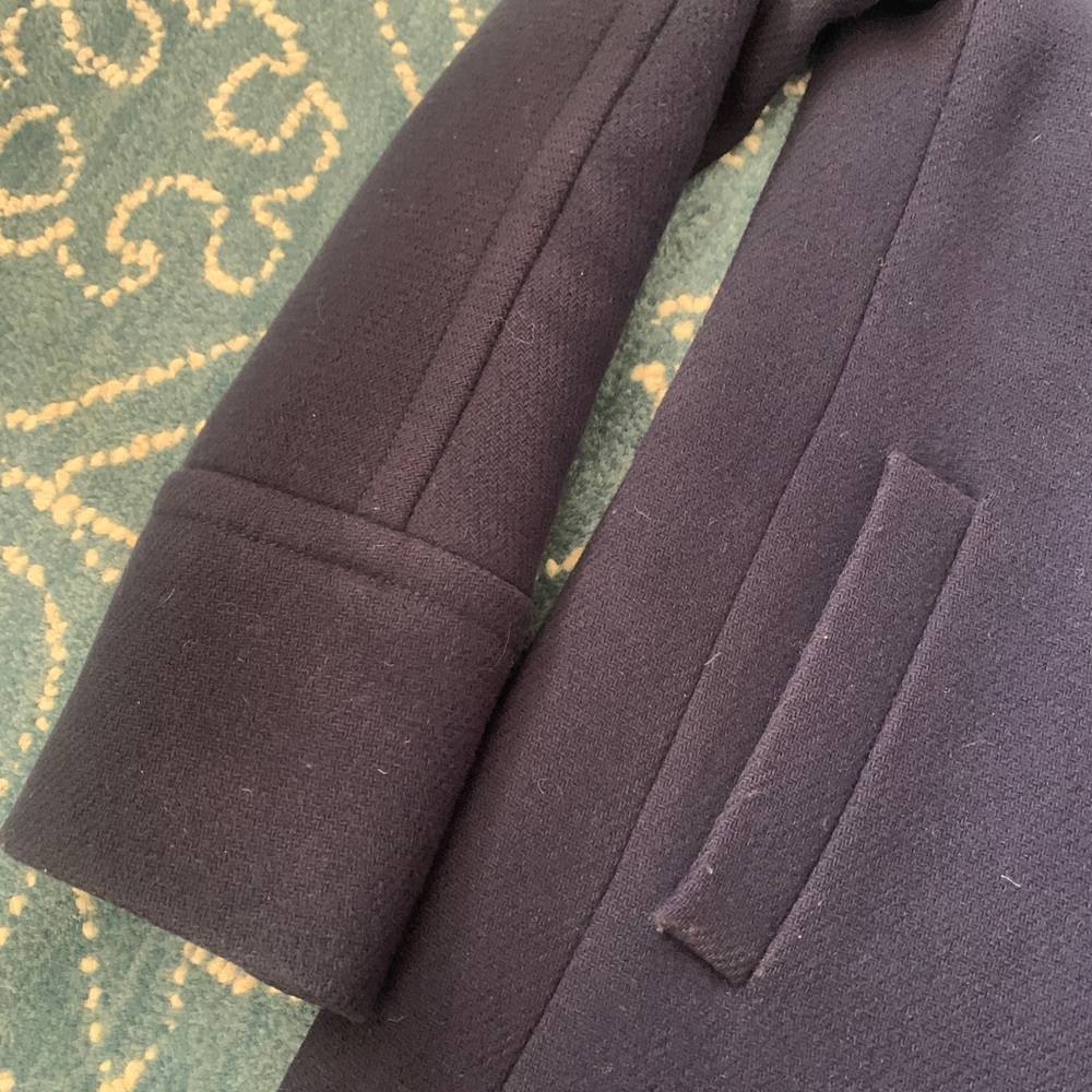 J.Crew Cocoon Italian Stadium Cloth Wool Coat - Picture 7 of 10